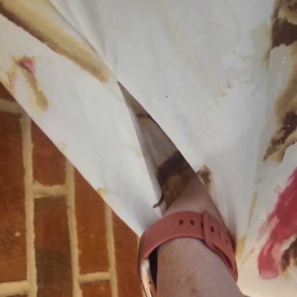 Talbots Watercolor Floral Sleeveless Dress, Sizr 12 - Picture 7 of 7